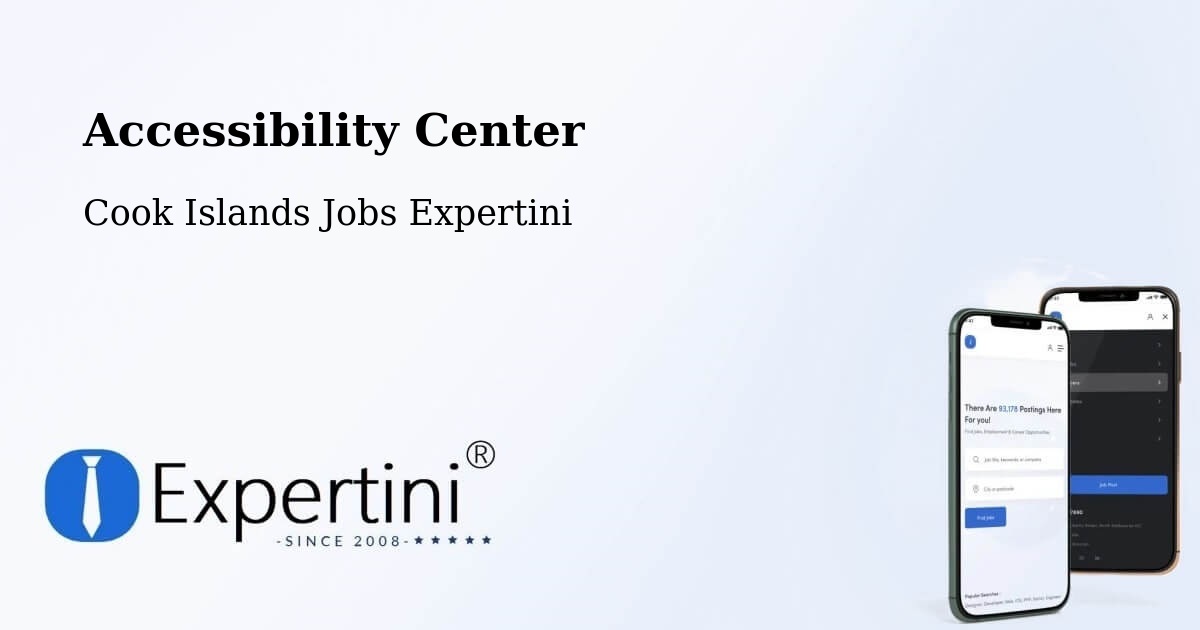 Accessibility Statement – Cook Islands - Cook Islands Jobs Expertini