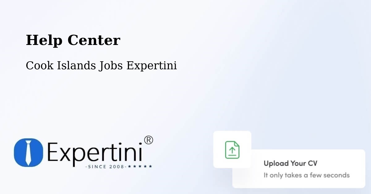 Help Center – Cook Islands - Cook Islands Jobs Expertini