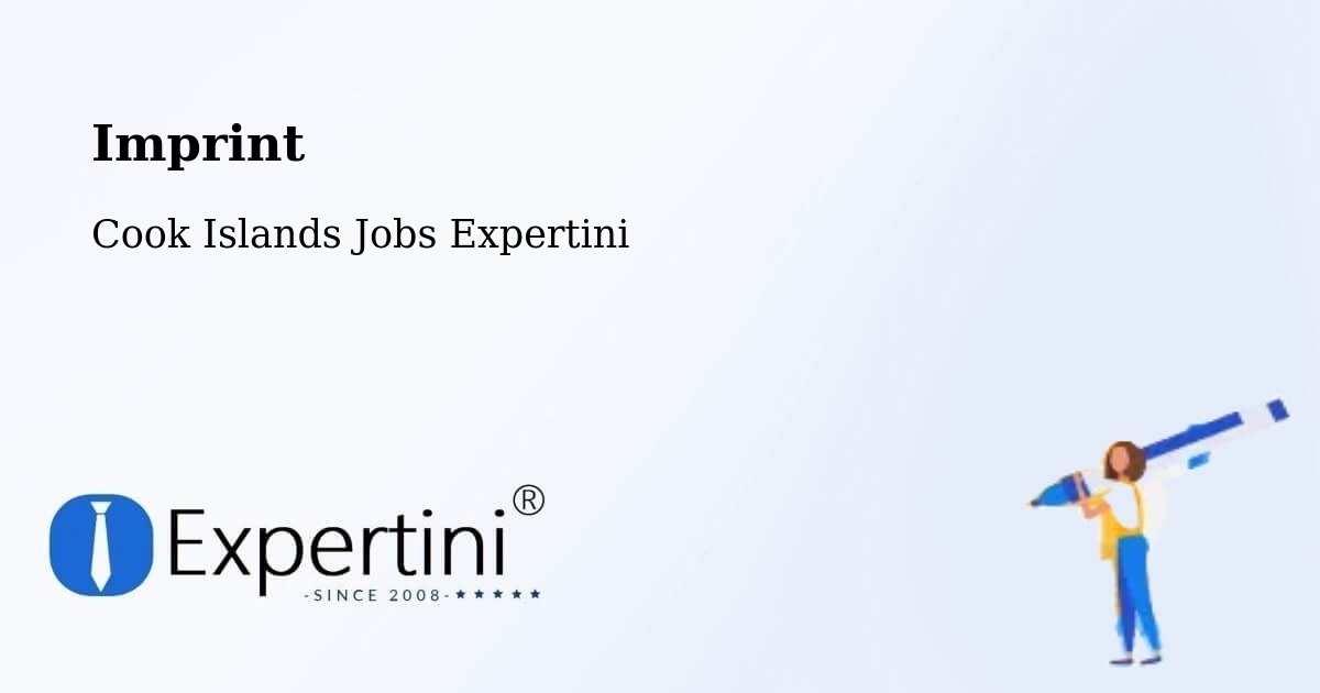 Imprint – Cook Islands - Cook Islands Jobs Expertini
